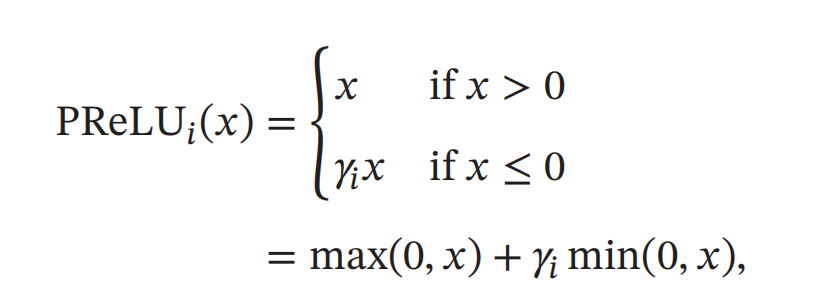 PReLU